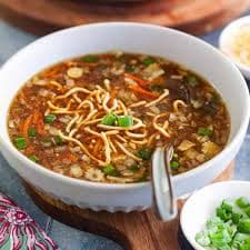 Macaroni Manchow Soup