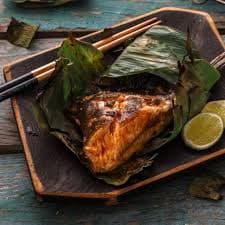 Fish in Banana Leaf